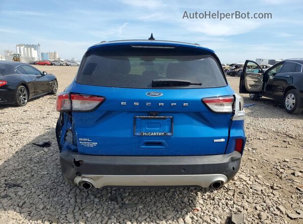 1FMCU0H6XLUA25586 2020 FORD ESCAPE Blue 
