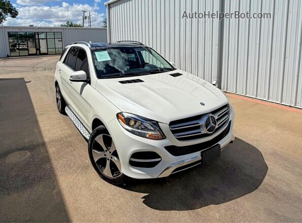 4JGDA5JB4GA708618 2016 MERCEDES-BENZ GLE White უკანა მარცხენა