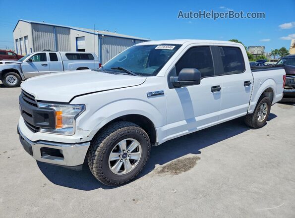 1FTEW1CP9JKC22142 2018 FORD F150 White Հետևի ձախ