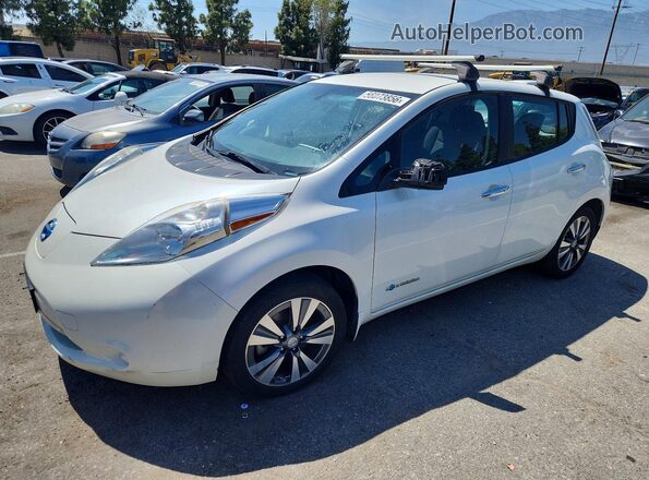 1N4BZ0CP8GC302206 2016 NISSAN LEAF White Задня ліва чверть