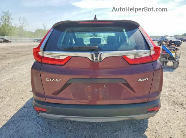 2HKRW6H3XJH200704 2018 HONDA CR-V Burgundy 