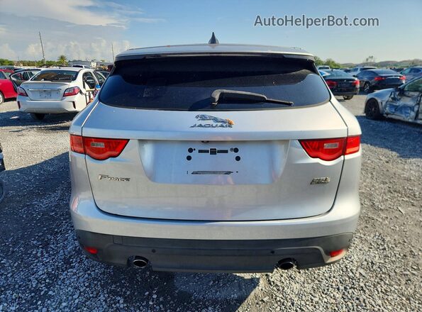 SADCS2FX8LA640435 2020 JAGUAR F-PACE Silver Вид салону спереду