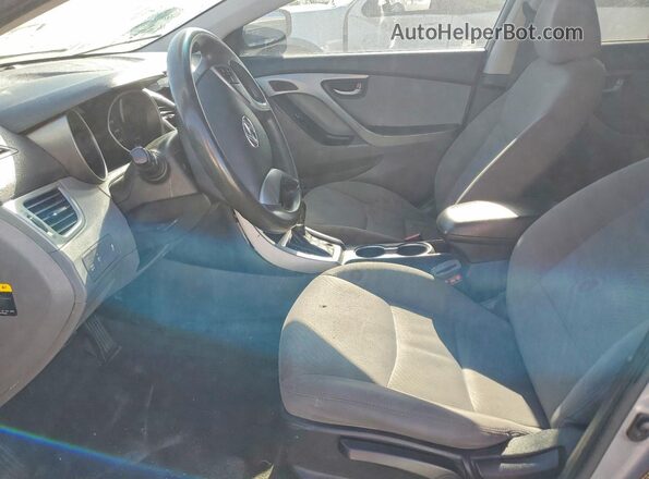 5NPDH4AE6GH727409 2016 HYUNDAI ELANTRA Silver 