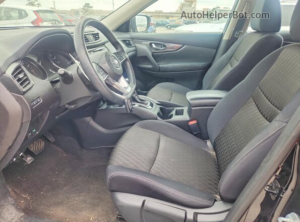 5N1AT2MT1HC744448 2017 NISSAN ROGUE Black Вид панелі приладів