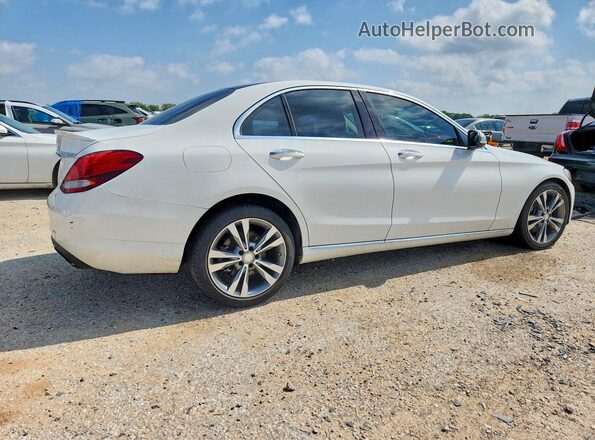 55SWF4JB5HU189451 2017 MERCEDES-BENZ C White წინა მარჯვენა