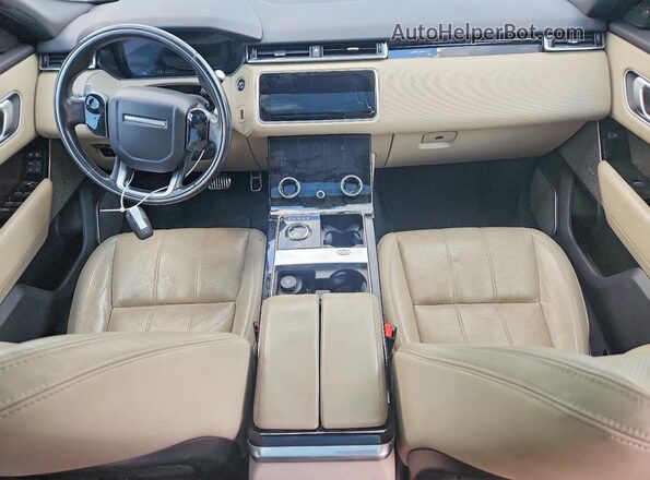 SALYL2RX5JA752108 2018 LAND ROVER RANGE Gray Instrument cluster view