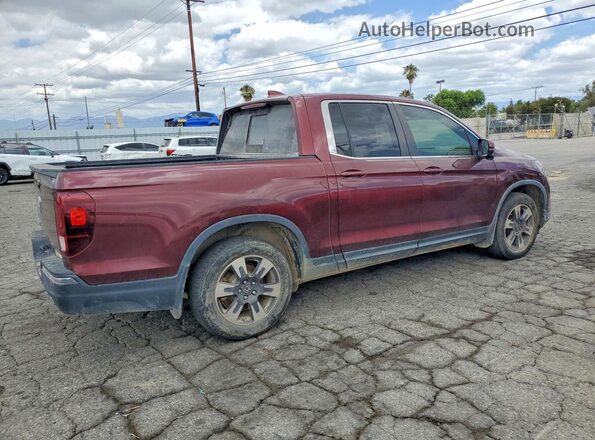 5FPYK2F62KB005202 2019 HONDA RIDGELINE Maroon Առջևի աջ