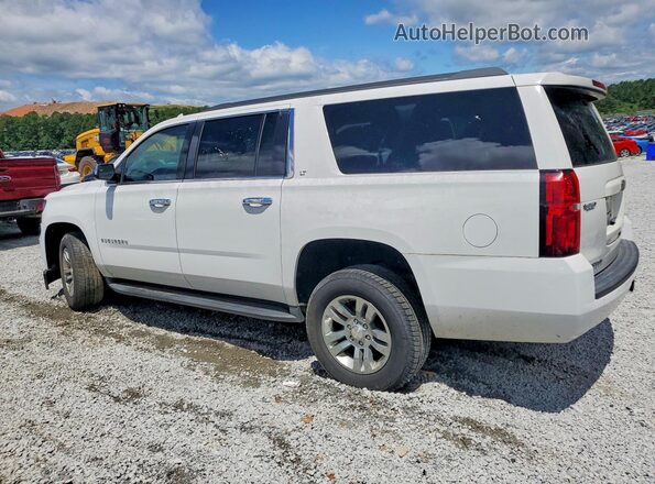 1GNSCHKCXKR178204 2019 CHEVROLET SUBURBAN White Trasero derecho