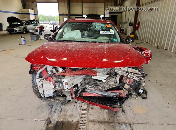 4T1S11AK7NU031432 2022 TOYOTA CAMRY Red Դիմացի տեսք