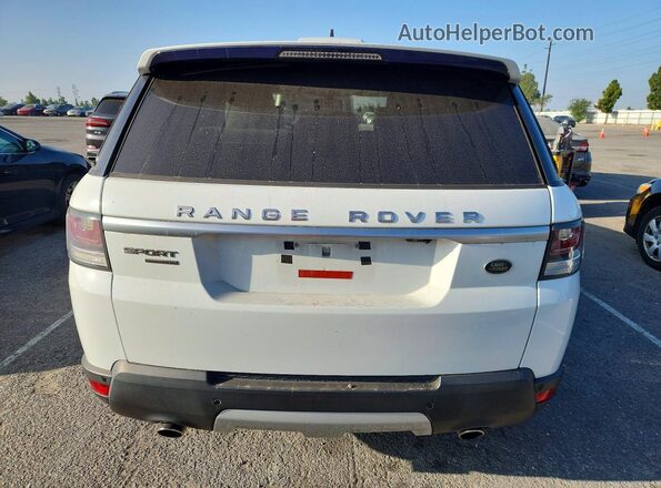 SALWR2PF6GA592930 2016 LAND ROVER RANGE ROVER White 