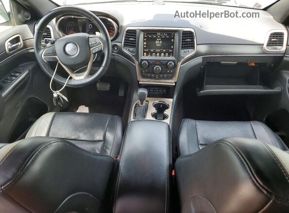 1C4RJFBG7HC735263 2017 JEEP GRAND Gray Սարքավորումների վահանակի տեսք