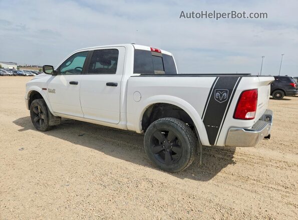 1C6RR7LM7GS333807 2016 RAM 1500 Белый Задняя правая четверть