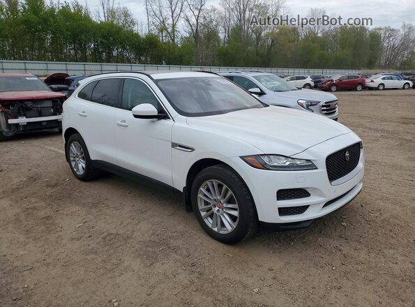 SADCK2FN8JA281258 2018 JAGUAR F-PACE White Вид спереду