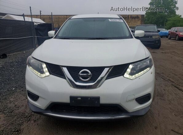 KNMAT2MT7GP680511 2016 NISSAN ROGUE White 