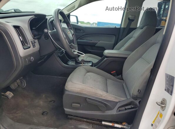 1GCGSBENXM1213420 2021 CHEVROLET COLORADO White Առջևի վահանակի տեսք