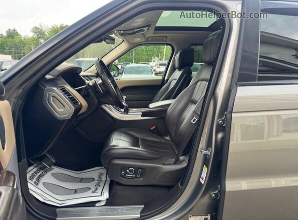 SALWV2SV5JA804394 2018 LAND ROVER RANGE Gray Սարքավորումների վահանակի տեսք
