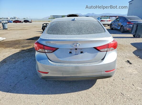5NPDH4AE6GH727409 2016 HYUNDAI ELANTRA Silver 