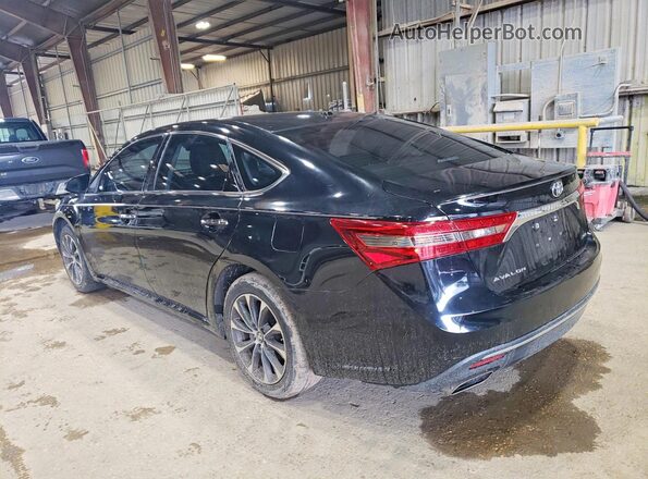 4T1BK1EB6JU286302 2018 TOYOTA AVALON Black უკანა მარჯვენა