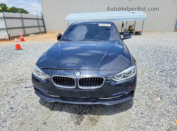 WBA8B9G54HNU50975 2017 BMW OTHER Black Հետևի տեսք