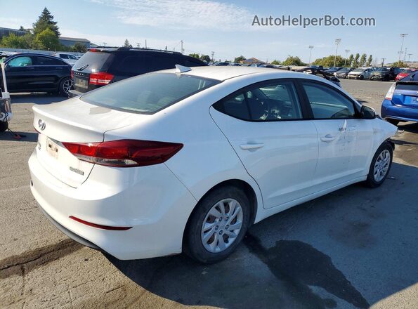 5NPD74LF3JH389578 2018 HYUNDAI ELANTRA White Առջևի աջ