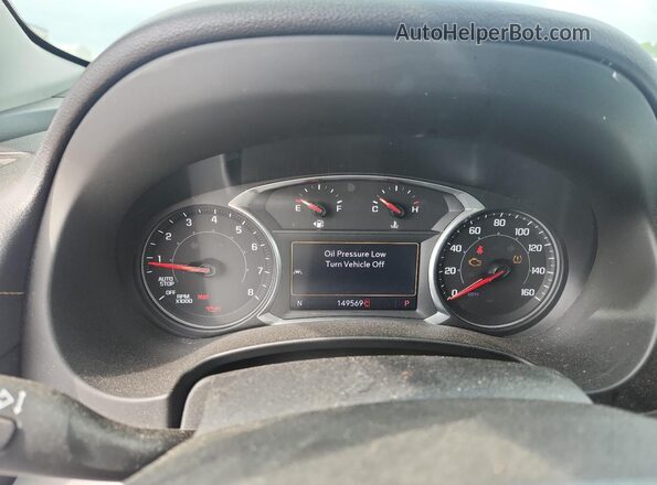 3GKALPEX8KL310594 2019 GMC TERRAIN Gray Vista de los asientos traseros