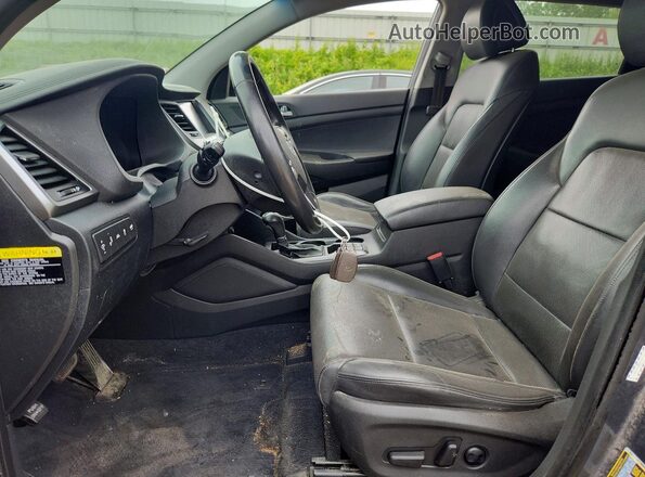 KM8J3CA23GU044036 2016 HYUNDAI TUCSON Gray წინა პანელის ხედი