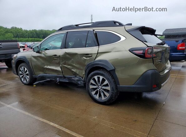 4S4BTANC9S3172050 2025 SUBARU OUTBACK Green უკანა მარჯვენა