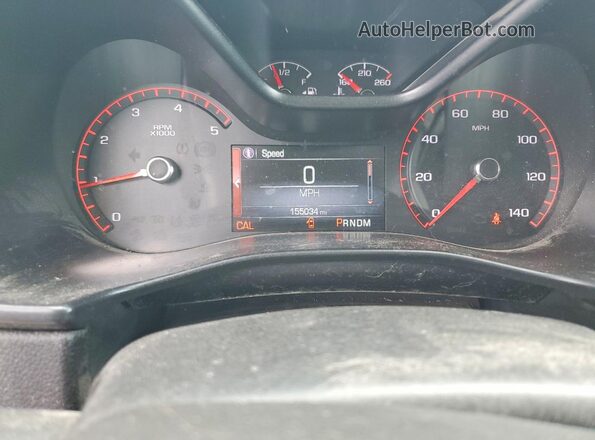 1GTP6DE16G1239577 2016 GMC CANYON Silver Հետևի նստատեղերի տեսք