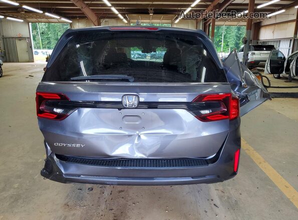5FNRL6H69SB082907 2025 HONDA ODYSSEY Gray Սալոնի դիմացի տեսք