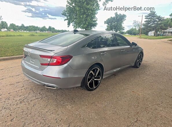 1HGCV2F36NA009123 2022 HONDA ACCORD Gray Вид спереду
