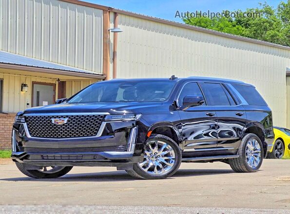 1GYS4CKL6PR510374 2023 CADILLAC ESCALADE Black უკანა მარჯვენა