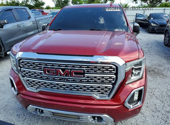 1GTU9FEL9KZ405317 2019 GMC SIERRA Red 