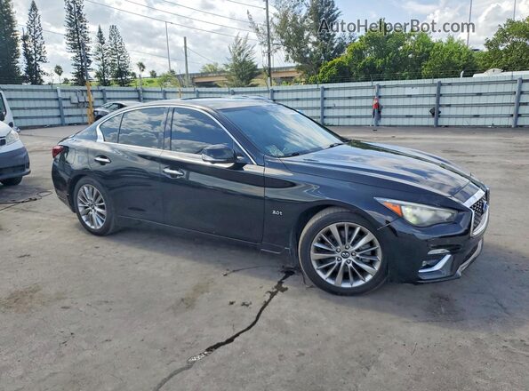 JN1EV7AP0LM208620 2020 INFINITI Q50 Black Դիմացի տեսք