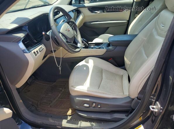1GYKPCRS9MZ142501 2021 CADILLAC XT6 Charcoal წინა პანელის ხედი