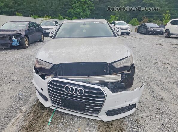 WAUD8AFC4HN013282 2017 AUDI A6 White Вид ззаду