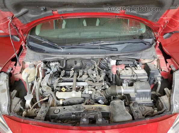 3N1CN8EV7ML866999 2021 NISSAN VERSA Red 