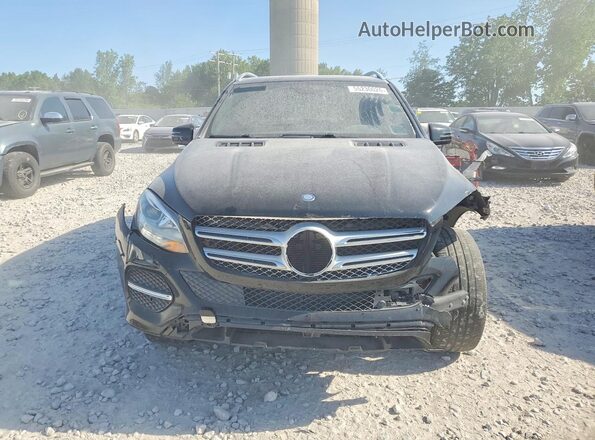 4JGDA5JB5HA819339 2017 MERCEDES-BENZ GLE-CLASS Black Widok z tyłu