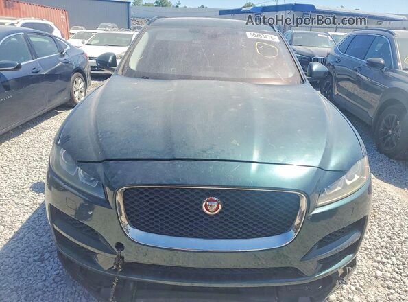 SADCJ2BN7HA090868 2017 JAGUAR F-PACE Green Հետևի տեսք