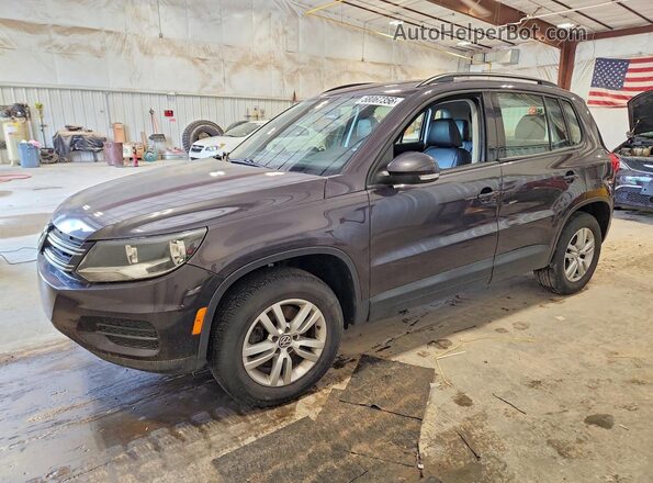WVGAV7AX2GW601200 2016 VOLKSWAGEN TIGUAN Gray Rear left