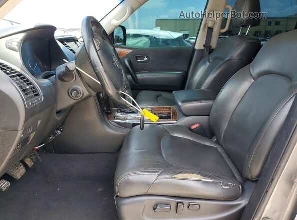 JN8AY2NC7H9508196 2017 NISSAN ARMADA Gray Вид панелі приладів