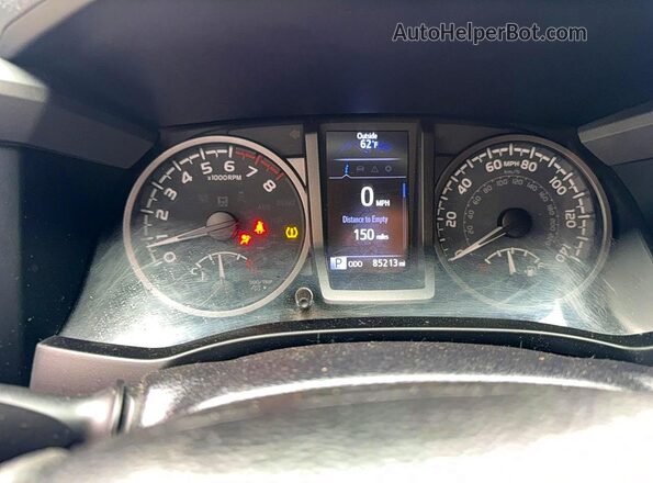 3TMDZ5BNXNM136041 2022 TOYOTA TACOMA Green ხელსაწყოთა პანელის ხედი