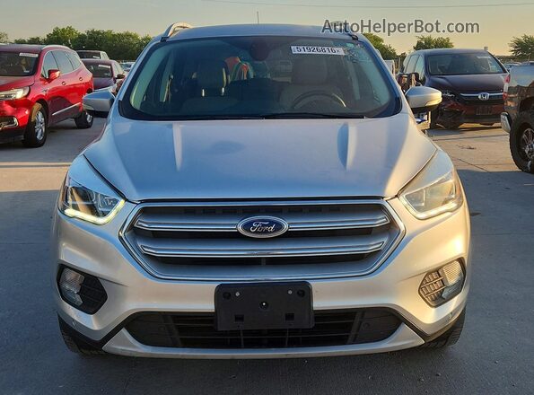 1FMCU9J95KUA82155 2019 FORD ESCAPE Silver Widok z tyłu