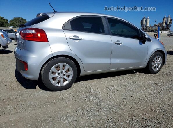 KNADM5A32G6621580 2016 KIA RIO Silver Przód prawy