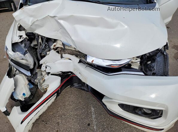 3HGGK5H67JM701214 2018 HONDA FIT White Widok komory silnika
