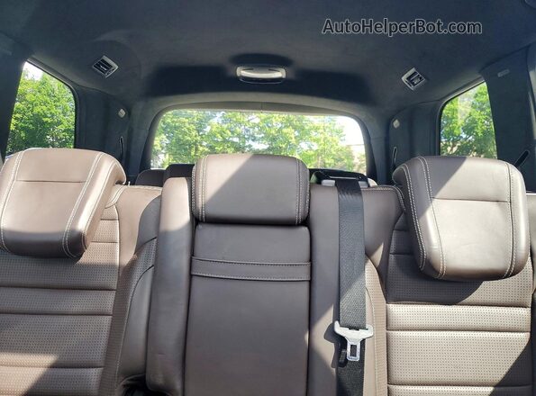 4JGDF7FE4JB081355 2018 MERCEDES-BENZ GLS-CLASS White Вид задньої частини салону