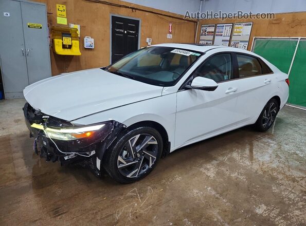 KMHLN4DJ3RU113029 2024 HYUNDAI ELANTRA White Հետևի ձախ