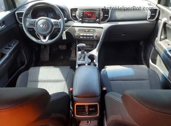 KNDPM3AC5H7189230 2017 KIA SPORTAGE Black Вид щитка приладів