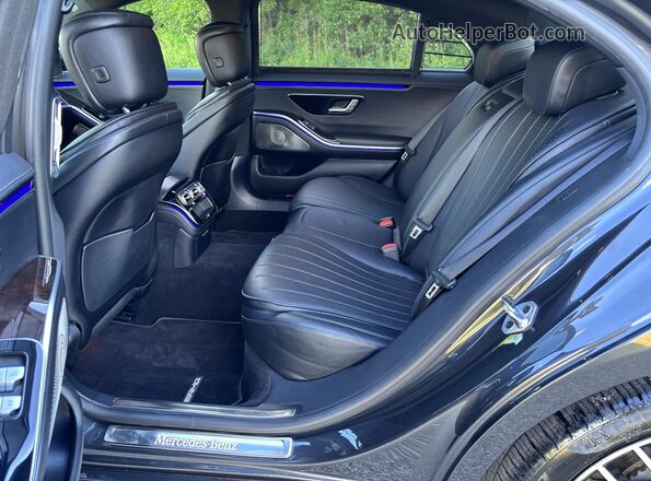 W1K6G6DB9NA122545 2022 MERCEDES-BENZ S-CLASS Серый Панорамный вид салона 360°