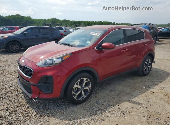 KNDPM3AC6L7629626 2020 KIA SPORTAGE Red უკანა მარცხენა