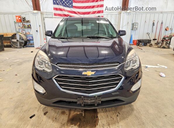 2GNALCEK3H1616970 2017 CHEVROLET EQUINOX Синий Вид сзади